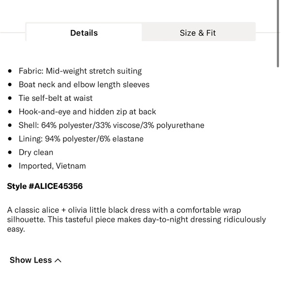 ALICE + OLIVIA VIRGIL BOAT NECK WRAP DRESS - Picture 5 of 11